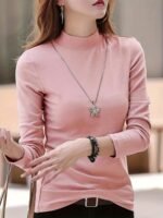 Women'S Sports Long Sleeve T-Shirt, Comfortable And Stylish, For Sports And Daily Life, Solid Color - Image 8