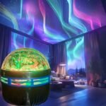 Northern Lights Led Atmosphere Projection Lamp Rgb Remote Control, Galaxy Star Projector, Bedroom Night Light Projector, Star Projector, Adult Room Decoration, Home Theater, Ceiling, Gift Decoration, Camping, Wedding Decoration, Magical Projection Lamp Gifts, Holiday Party, Home Decor, Christmas Gift, Best For Christmas - Image 8