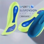 Innovative Elastic Insoles Designed For Footwear, Featuring Shock-Absorbing Technology And Breathable Materials, Ideal For Running And Foot Comfort. - Image 2