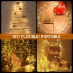 1Pc Usb-Powered Fairy Led String Lights With Remote - 8 Lighting Modes, Timer, Warm White & Multicolor Options - Perfect For Christmas Tree, Bedroom, Ceiling, Garland, Window, Wedding Decorations, Indoor/Outdoor Use - Image 14