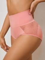 Nadia Go High Waist, Black Mesh Waist Trainer For Women - Supportive, Breathable, And Stylish, Polyamide Fabric, 220G/M?, Waist Support|Stylish Waist Trainer|Breathable Fabric - Image 4