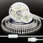 Usb Led Lights, White Led Strip Light, Led Lights For Tv Backlight, On-Line Switch Led Light Strip, Indoor Bedroom Home Decor Living Room, Halloween,Desk Accessories, For Travel, Camping, Party, Perfect For Christmas Birthday Gift