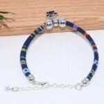 Nylon Pet Necklace With Colorful Paw Print Pendant - Adjustable Cat And Small Dog Collar With Ethnic Design - Durable And Stylish Pet Accessory - Image 8