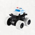 Police Car Rotatable Four-Wheel Drive Inertial Stunt Off-Road Vehicle Model Children'S Toy Boy Toy Car Stall Toy Inertial Off-Road Vehicle Toys Super Resistant Climbing, As Halloween Gift For Winter - Image 5