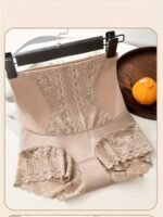 High Waist Lace Stitching Shapewear Panties, Comfy Seamless Tummy Control & Butt Lifting Shaper, Women'S Lingerie & Shapewear - Image 9