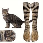 Magic Cat Interaction Toy - Cute Pet Paw Socks, Unisex Fashionable Animal Socks For Men And Women - One Size Fits All - Image 4
