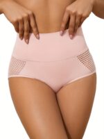 High-Waisted Shaping Panties For Women, Breathable Mesh, Lifts The Buttocks, And Slims The Waist. - Image 2