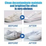 All-In-One Gel Sneaker Cleaner With Sodium Bicarbonate, Quick Cleaning Degreaser For Shoes, No-Wash Stain & Oxidation Remover, Multi-Functional Cleaning Paste - Fluid Ounces - Image 5