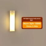 200Mah 400Mah Rechargeable Led Motion Sensor Night Light - Street & Area Lighting - Wireless Usb Powered, Auto-On Motion Detector, Under Cabinet Lighting, Warm/White Color Options, Perfect For Kitchen, Wardrobe, Dormitory, Hallway, Stairs - Image 3
