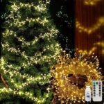 Indoor Christmas Led Firecracker Fairy String Lights, Led Holiday Lights, 8 Flashing Modes, With Remote Control, Smart Remote, Dimmable, 8 Modes, 50/100 Led Fairy Lights, Suitable For Wedding, Party, Bedroom Decoration