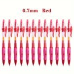 12Pcs Retractable Gel Pen Set Fine Tip, Black Ink, Including 5 Pens And 5 Refills, Perfect For Office, School And Home Use - Image 12