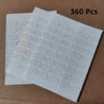 120Pcs Clear Gel Display Adhesive Points, Removable Double-Sided Sticky Pads For Wall Hanging & Figure Display - Office Essentials - Image 5