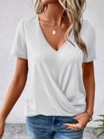 Women'S Casual Short-Sleeve T-Shirt Top - Image 4