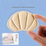 A Pair Of Sports Shoes With Heel Stickers For Men And Women, Designed To Prevent Slipping And Rubbing At The Heel, Adjustable Half-Size Insoles. - Image 8