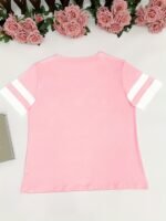 Women'S Plus Size Casual Short Sleeve T-Shirt With Elegant Heart Design - Soft, Comfortable Pullover For Spring/Summer/Fall, Plus Size Blouses - Image 9