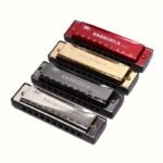 1Pc 10 Holes Harmonica Mouth Organ Durable, Puzzle Musical Instrument Teaching, Aids For Beginner Learning, Gifts For Friends - Image 4