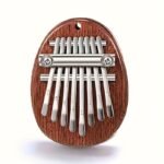 8 Keys Mini Kalimba High Quality Exquisite Finger Thumb Piano Marimba Music Good Accessory Pendant Gift, Christmas And Halloween Gift, Thanksgiving Gift - Image 3