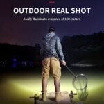 1Pc Led Headlamp, Rechargeable, Bright And Powerful With 5 Leds, Portable Headlight For Outdoor Camping Emergency Lighting, Fishing Work Light - Image 5