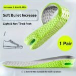 1Pair Deodorization Insoles, Shock Absorption Comfortable Foot Pads, Suitable For Sports Shoes - Image 5