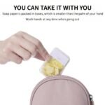 200Pcs Portable Hand Washing Soap Sheets - Convenient And Hygienic Solution For Outdoor Activities And Travel - Image 8