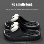 Women'S Soft & Comfortable Eva Flip-Flops With Playful Face Design - Ideal For Home, Beach, And Outdoor Use, All-Season Casual Footwear, Beach Footwear | Playful Design | Eva Flip Flops - Image 10