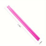 Glow-In-The-Dark Fluorescent Drumsticks 5A Snare Drum Sticks Jazz Glow Drumsticks Continuous Night Light Fluorescent Drumsticks - Image 2