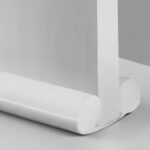 Self-Adhesive Silicone Door Draft Stopper - Weather Stripping Under Door Seal For Noise Insulation, Waterproof And Energy Saving, Multi-Surface Compatible, Plastic Material, Pack Of 1 - White, Black, Grey - Image 3