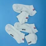 Men'S Casual Fashion Letter Print Breathable Sports No-Show Socks For All Seasons, 5/10/20 Pairs, Trainer Socks Women, Sports Socks Women, High Quality Socks For Men, Athletic Socks Mens, Mens Ancle Socks For Men, Workout Socks, Casual Wear, Trendy Socks, Stylish Socks, Soft Material, Hand Wash Only, Lightweight Socks, Performance Socks, Daily Wearers, Gym Enthusiasts - Image 12