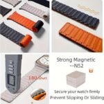 Magnetic Bands Compatible With Apple Watch Band 49Mm 46Mm 45Mm 44Mm 42Mm 41Mm 40Mm 38Mm Women Men, Sport Strap For Iwatch Ultra 2 Series 10 9 8 7 6 Se 5 4 - Image 14