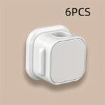 2/4/6Pcs Pp Magnetic Cable Clips: Adjustable, Non-Slip Cable Organizer, Charging Cable Storage Clip, For Neat Office Desk, Car And Home Wiring Fixing Storage Practical Gadget - Image 13