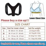 1Pc Back Brace Posture Belt For Women And Men - Adjustable Upper Back Support And Shoulder Back Strap For Neck, Clavicle, Shoulder, Back Posture Support - Breathable And Comfort - Image 2