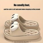 Women'S Soft & Comfortable Eva Flip-Flops With Playful Face Design - Ideal For Home, Beach, And Outdoor Use, All-Season Casual Footwear, Beach Footwear | Playful Design | Eva Flip Flops - Image 9