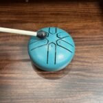Ethereal Drum 3-Inch 6-Note Portable Outdoor Steel Tongue Chime - Machine-Made Artificial Tuning, Quenched Finish, 6-Note Range, 4 Colors (White/Red/Green/Black) For Meditation, Yoga, Relaxation & Music Practice, Meditation Accessory, Sleek Design, Durable Construction, Yoga Ball For Exercise, Yoga Ball For Women, Pilate Ball, Rain Drum, Rain Musical Instrument - Image 5