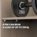 40Pcs Heavy-Duty Metal Shelf Support Pins With Anti-Slip Sleeves - Self-Tapping Screws, Self-Tapping Screws For Cabinet Partition, Laminate Board Brackets, | Modern Shelf Design | Durable Metal Pins, Shelf Brackets & Supports - Image 9