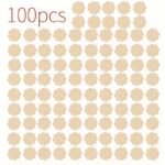 10/30/50/100Pcs Polyester Bra Accessories, Solid Color Non-Woven Strapless Adhesive Breast Stickers, Disposable Lingerie And Underwear Stickers, With No Print, For Easy Application, Bra Extenders - Image 9