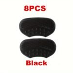 4/8/12Pcs Heel Sticker, Memory Foam, Anti-Drop, High Heel Shoes Heel Anti-Wear Foot Sticker, Big Change Small Artifact, Loafer Shoes, Leather Shoes, Half Size Pad, Change One Size, Half Size, Length 3.51In/9Cm, Width 1.97In/5Cm For Heel - Image 11