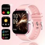 Visnee Smartwatch With 4.57Cm Hd Tft Display, Wireless 5.1, 100+ Watch Faces, Alloy Body, Silicone Strap, Usb Charging, Rechargeable Lithium Polymer Battery, Sports Tracker, Remote Camera, Alarm Clock, For Men, Women, Boys, Girls - Image 5
