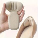 Double Thick Half-Inch T-Shaped Foam Heel Cushion And Heel Cup - High Heel Use, Non-Slip, Durable, Soft, Comfortable, Breathable - Image 5