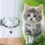 Nylon Pet Necklace With Colorful Paw Print Pendant - Adjustable Cat And Small Dog Collar With Ethnic Design - Durable And Stylish Pet Accessory - Image 6
