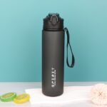 1Pc750Ml/21Oz Water Bottles With Straw, Large Capacity Motivational Time Marker Water Bottle Reusable Plastic Leakproof Durable Water Jug For Gym Work Travel And Outdoor Sports - Image 5