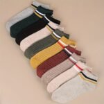 10 Pairs Solid Ankle Socks, Simple & Lightweight Low Cut Socks, Women'S Stockings & Hosiery - Image 15