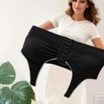 Plus Size Solid Color Sports Bra, Wire-Free And Seamless Adjustable Bra, One-Piece Thin Sports Yoga Bra, Plus Size