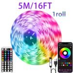 Smart Rgb Led Strip Lights For Bedroom, 91.44-3048.0Cm Indoor With 44-Key Remote, Sync To Music, Timer & App Control, Multiple Lighting Modes For Music Room, Living Room, Halloween, Wedding & Party Decor, Usb Powered, Non-Waterproof, Color Grading, Dimmable, App-Controlled Lighting | Vibrant Led Strip | Sync To Music Technology, Led Lights For Bedroo - Image 5