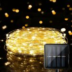 Outdoor Solar Fairy Lights With Smart Control, 8 Modes, Ipx6 Waterproof, 50/100/200 Led, Warm White & Multicolor Options (Purple, Red, White) - Solar-Powered Indoor/Outdoor, Christmas, Halloween, Garden, Patio, Tree, Party, Yard, Wedding, Birthday - Image 5