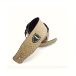 Premium Faux Leather Guitar Strap - Adjustable 129.54Cm-149.86Cm, Durable & Embossed Design With Floral Patterns Or Crocodile Texture, Ideal For Acoustic, Electric & Bass Guitars - Available In Multiple Colors, Guitar Accessories - Image 9