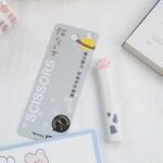 1 Pair Of Cat Claw-Shaped Creative Cute Multi-Functional Stainless Steel Safety Scissors, Convenient Manual Cutting Tools For Back-To-School Use - Image 9