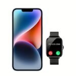 Smartwatch For Men & Women - Wireless 5.0, Multiple Sports Modes, Compatible With Iphone & Android, Usb Rechargeable, Battery, Stylish Black Design With Colorful Display, Perfect Gift For Any Occasion, Fitness Tracking Watch, Everyday Wearable, Modern Wearable, Durable Strap - Image 4