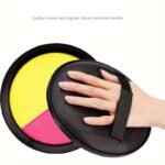 Kids Sticky Ball Game Set, 19Cm Mixed Color Plastic Fly Disc With Suction Cup, Interactive Throw And Catch Toy For School And Family Fun Activities - Image 8