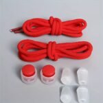 Trendy All-Match Shoe Laces With Buckle Fixing Artifact, Colorful Elastic Laces That Don'T Need To Be Tied, Lazy People'S Laces That Don'T Need To Be Tied, 8Pcs Set, Elastic, Shoe Laces - Image 19