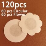 120Pcs Disposable Breast Pasties, Invisible Anti Convex Nipple Cover, Women'S Lingerie & Underwear Accessories - Image 7